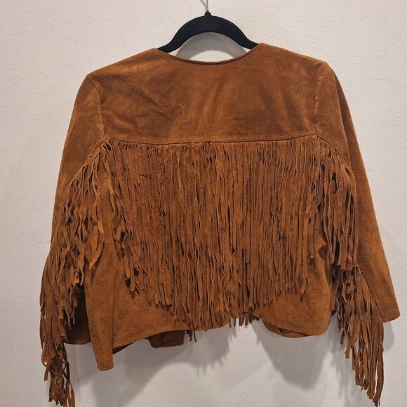 Suede Cowgirl Jacket $22 and Matching Boots $13 - Picture 7 of 10